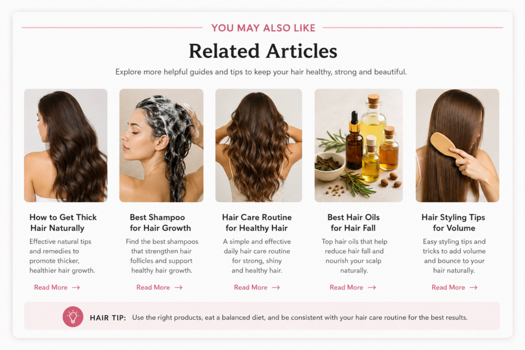 Hair Volumizing Products:
