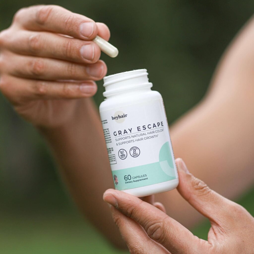 Gray Escape Advanced Anti-Gray Hair Growth Supplement:
