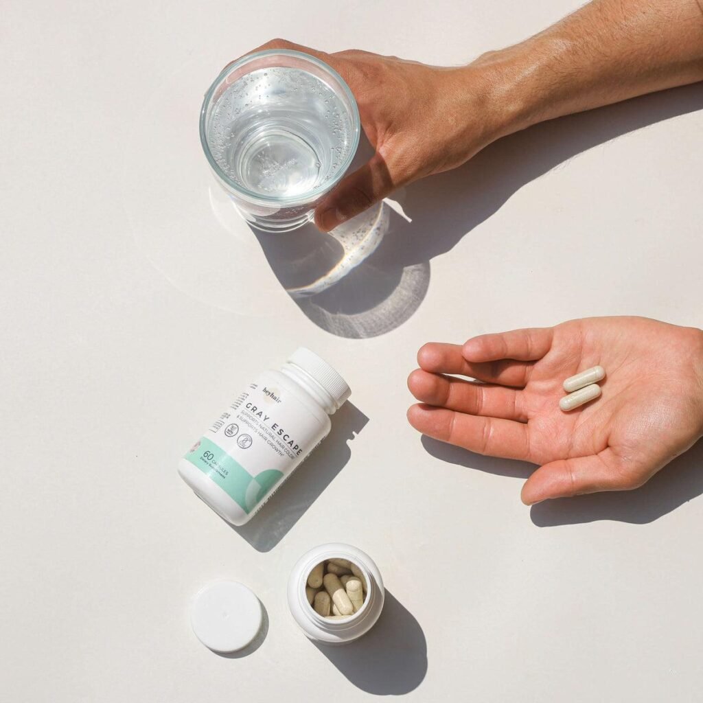 Gray Escape Advanced Anti-Gray Hair Growth Supplement: