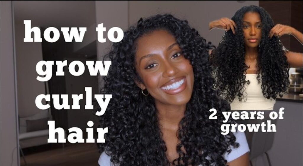 how to grow curly hair